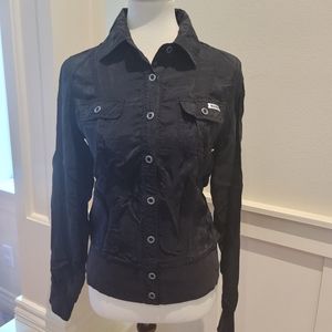 Black Converse Blouse